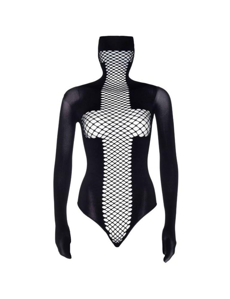 leg avenue kink teddy avec visage couvert taille unique_4