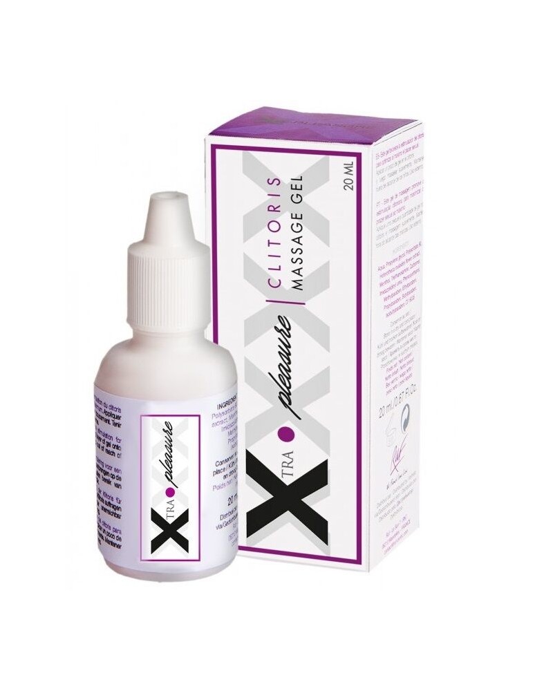 x gel de massage plaisir pour le clitoris 20 ml