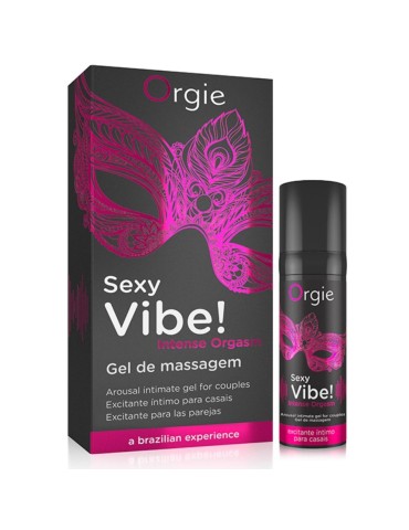 vibe sexy orgie! gel orgasme intense pour couple 15 ml