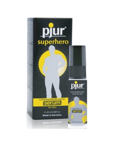 pjur superhero sérum retardant concentré 20 ml