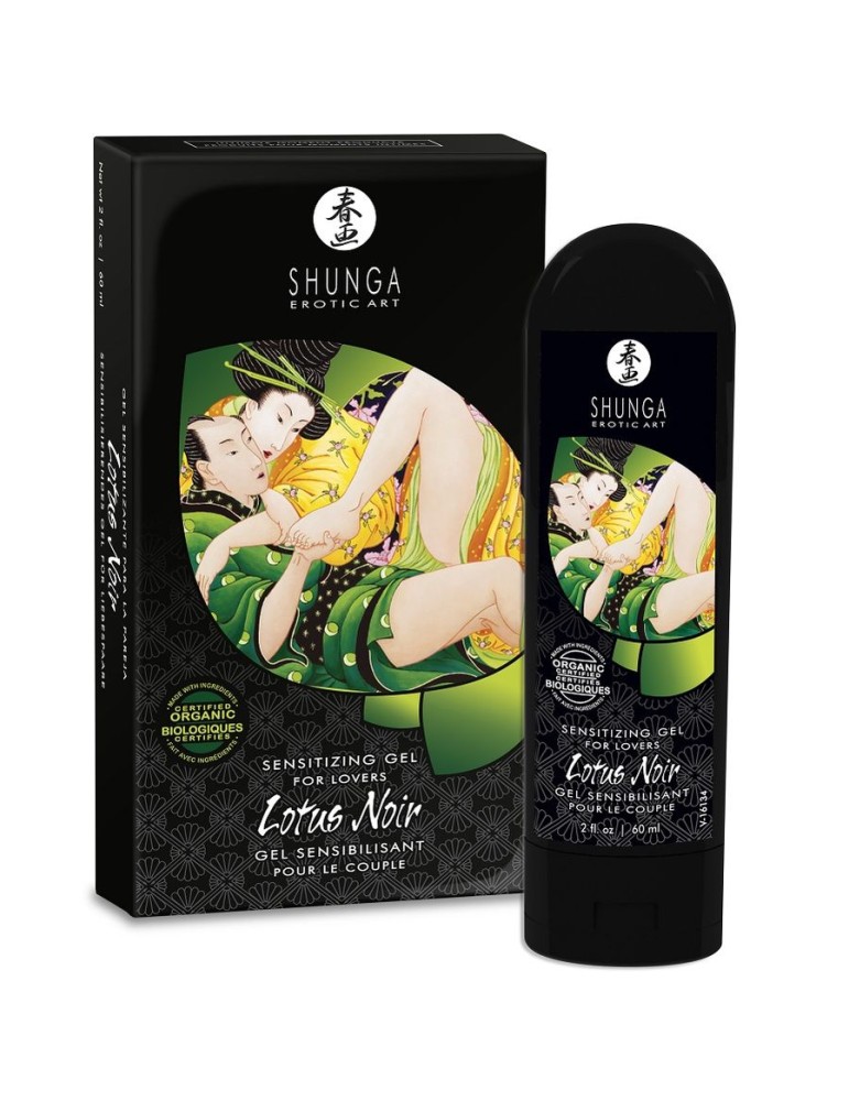 shunga lotus crème sensibilisante 60 ml