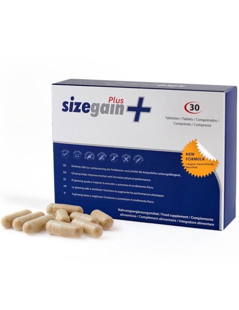 sizegain plus pilules d'agrandissement du pénis