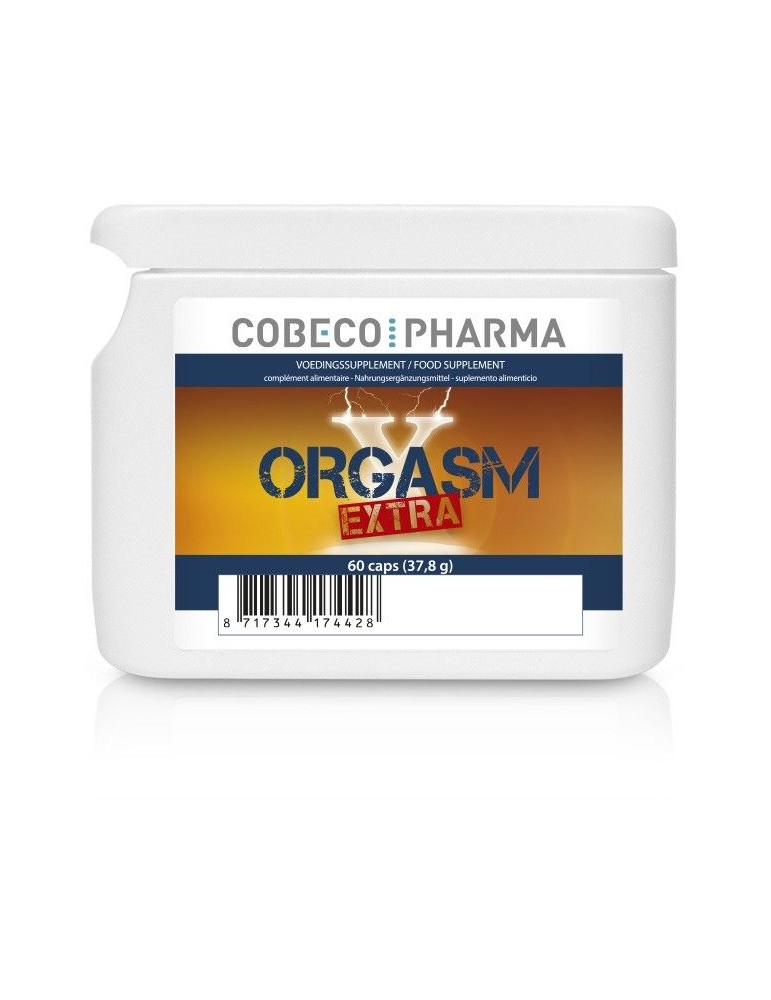 orgasm xtra for men enhancer capsules 60 gélules