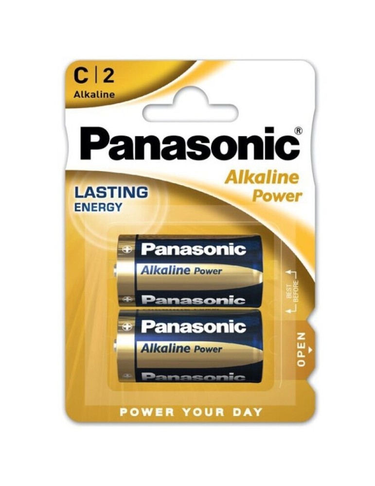 pile alcaline bronze panasonic c lr14 blister * 2