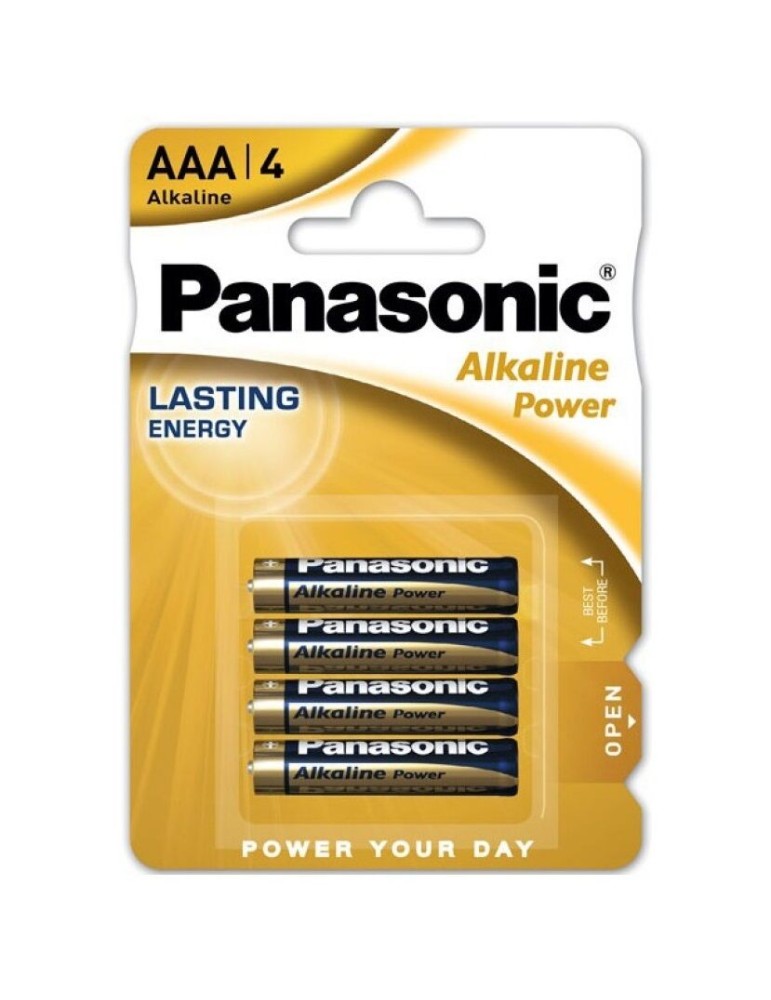pile alcaline bronze panasonic aaa lr03 blister * 4