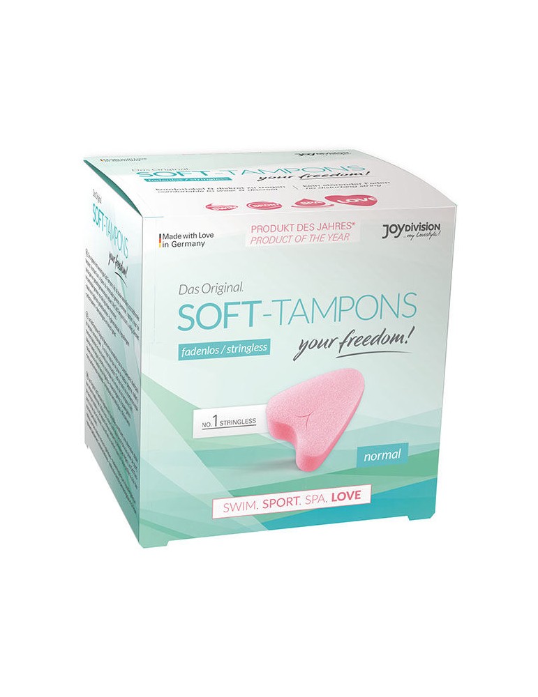 soft-tampons tampons originaux love / 3 u.