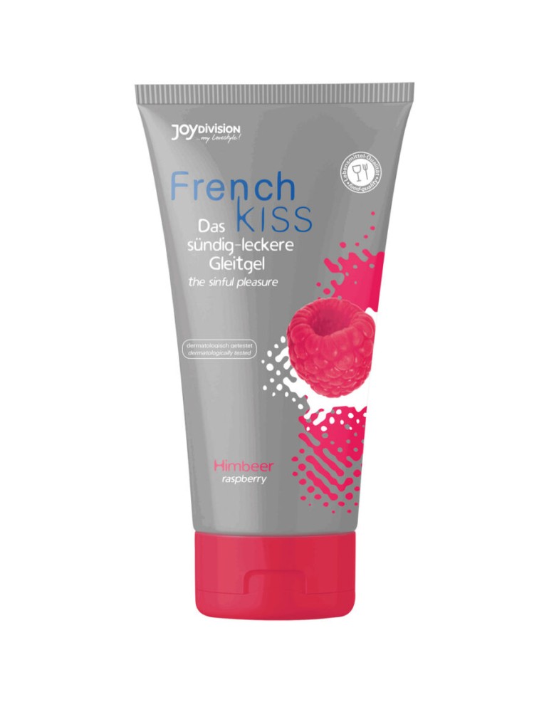 gel de baiser français pour le sexe oral framboise