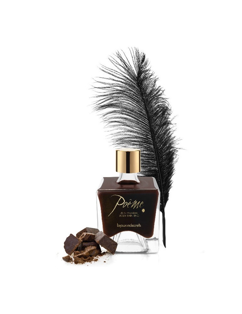 peinture comestible poeme chocolat noir 50gr_2