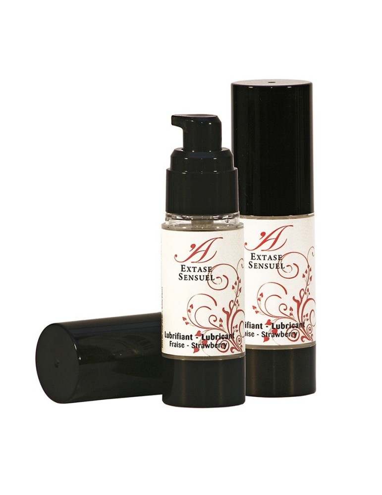 extase sensuel lubrifiant fraise 30ml