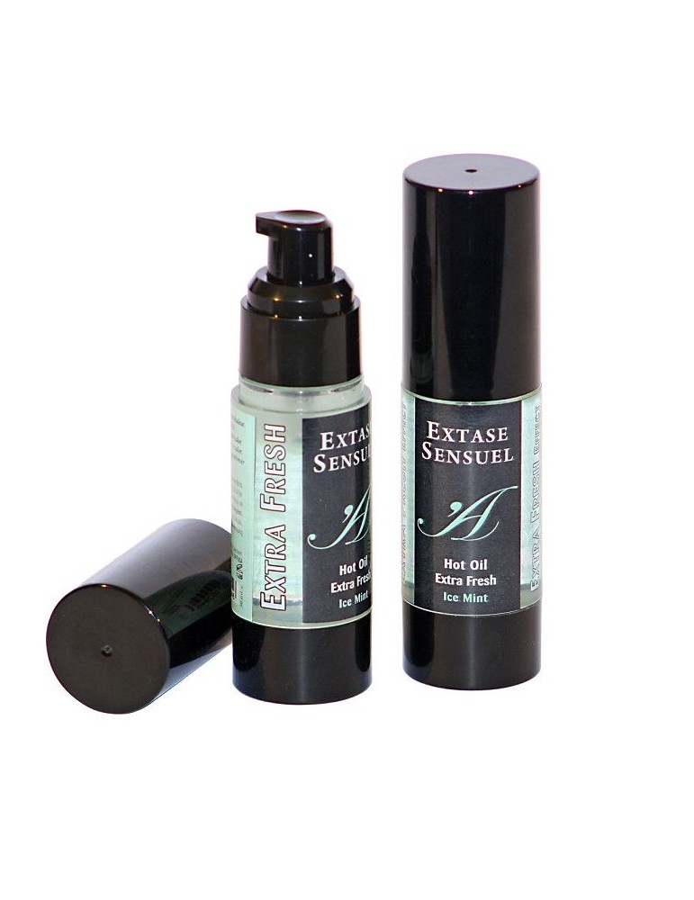extase huile de massage sensuel effet glace extra fraîche 30ml