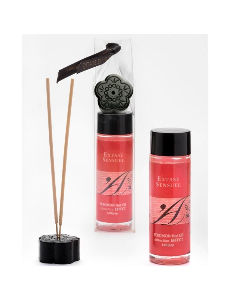 extase sensuel a. massage effet chaleur aux phéromones pirulet 100ml_2