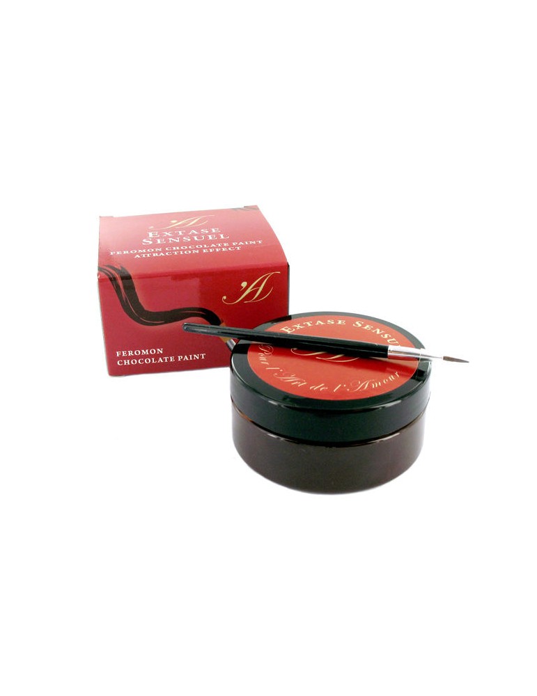 extase sensuel effet d'attraction de peinture corporelle au chocolat 50ml_2