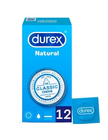 Durex natural plus 12 unités
