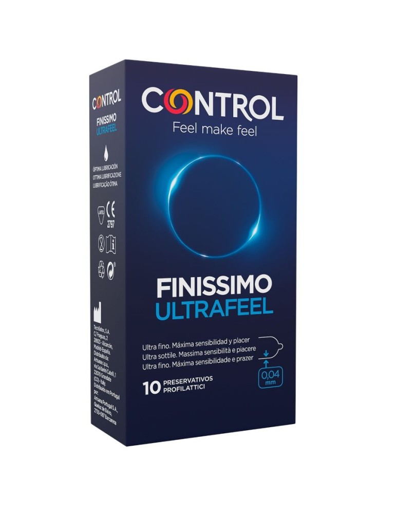 contrôle adapte ultra sensation 30% plus mince 10 u.