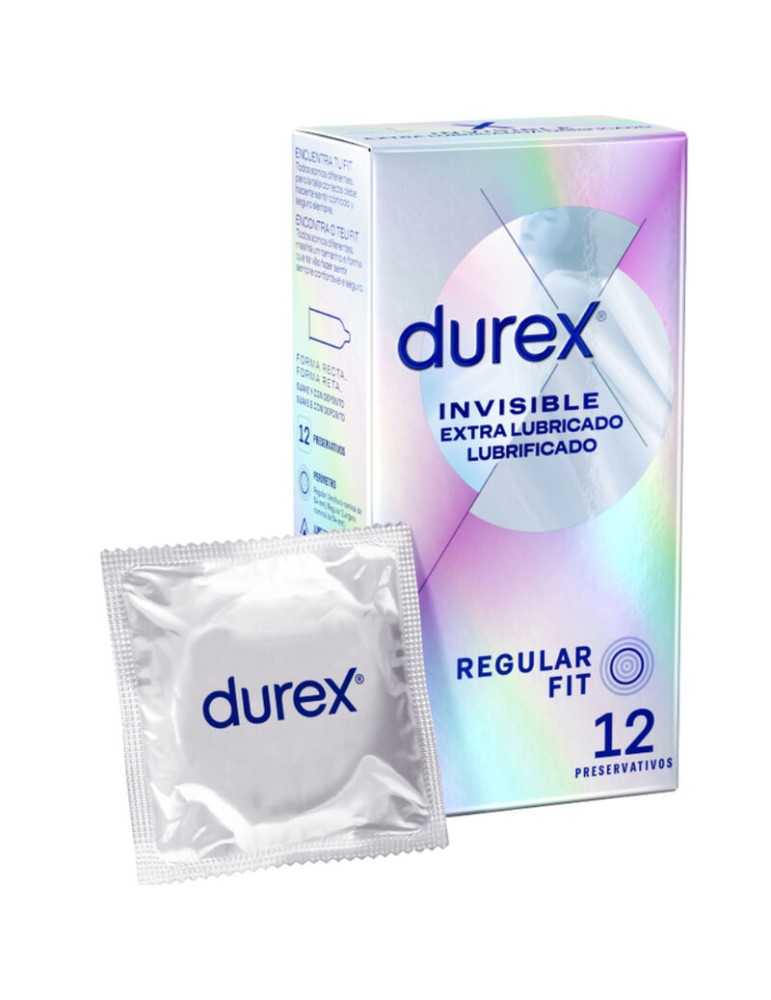 invisible durex extra lubricated 12 unités_3