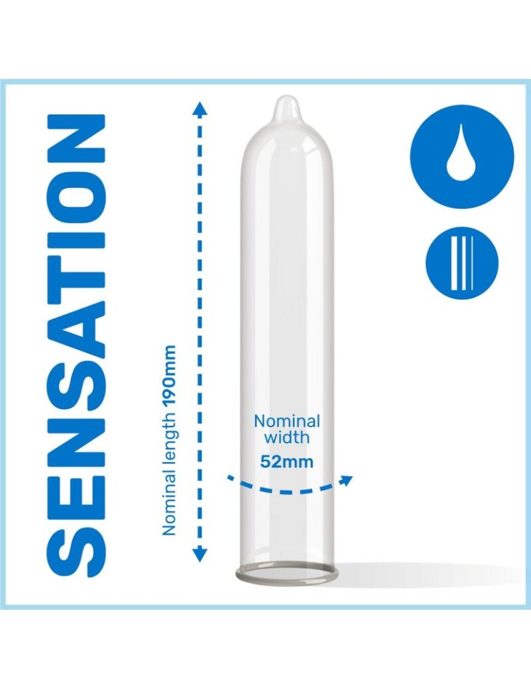 préservatifs ultra-minces sensibles traversant 3 unités_3