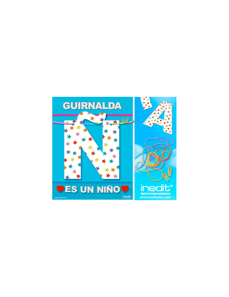 guirlande c'est un garçon (carton 220gr)