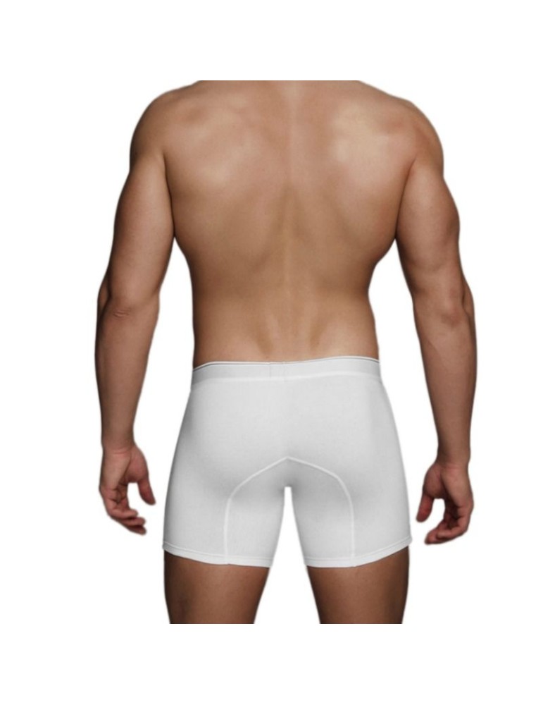 Macho - mc087 boxer long blanc taille_2