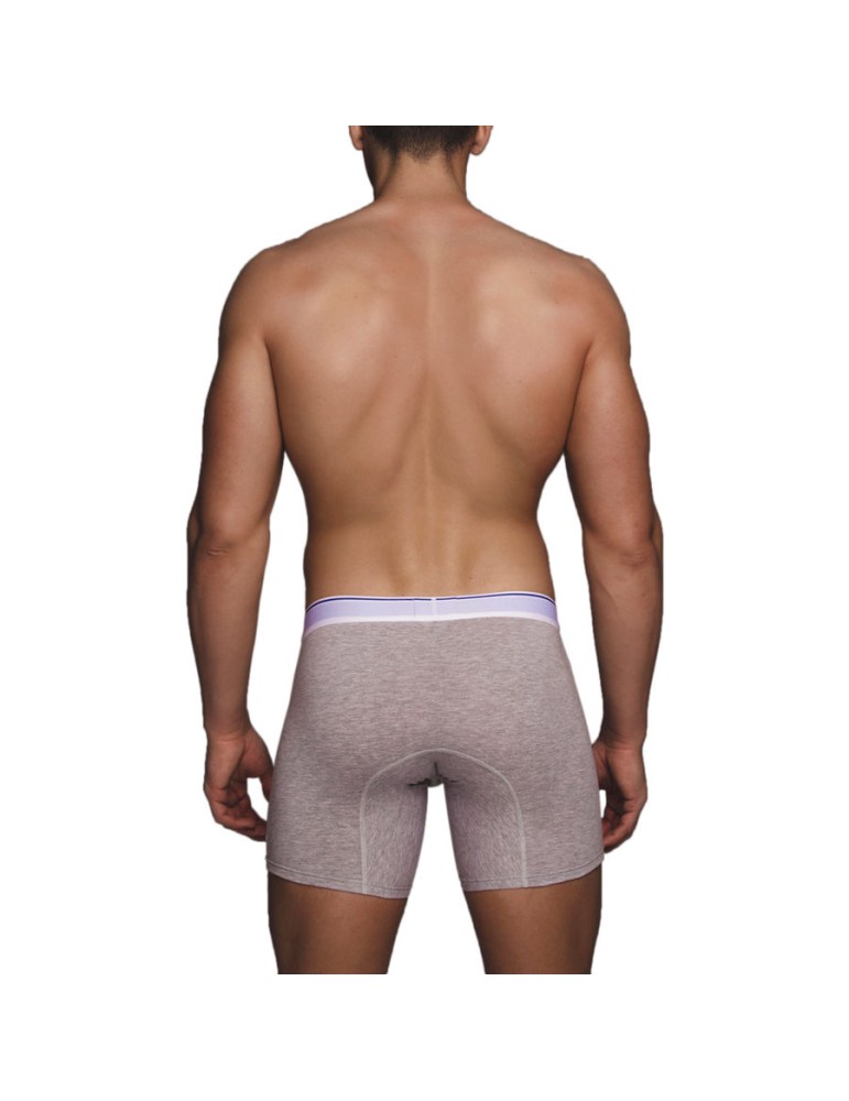 Macho - mc087 boxer long gris taille_2