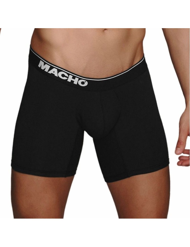 Macho - mc087 long boxer noir taille_4