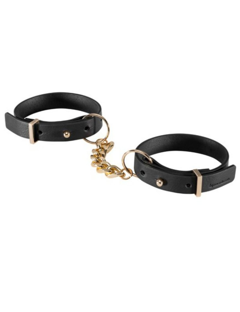 bijoux indiscrets maze menottes bracelets noirs