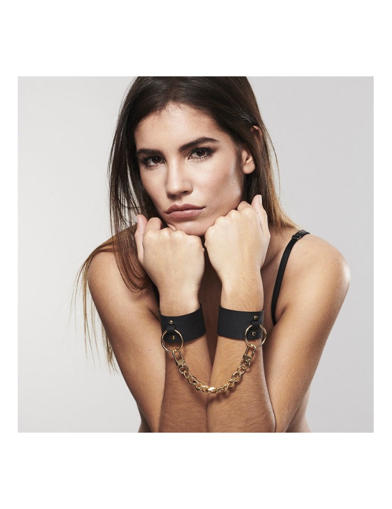 bijoux indiscrets labyrinthe menottes et bracelets noirs_3