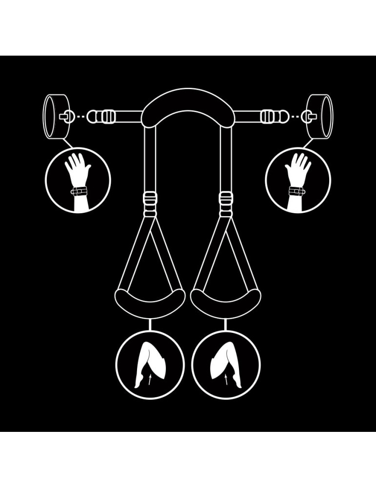 position des jambes écartées de soumission fétiche avec des menottes_10