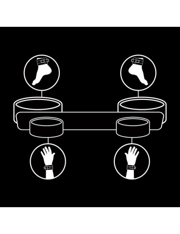 fétichisme soumis écarteur barre bondage_3