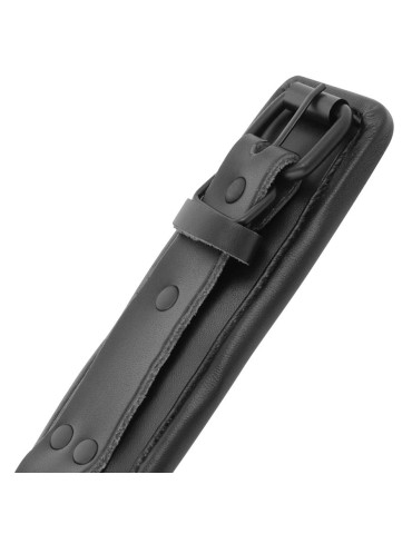 noir menottes ajustables cuir noir_3