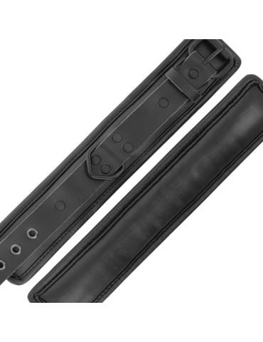 noir menottes ajustables cuir noir_4