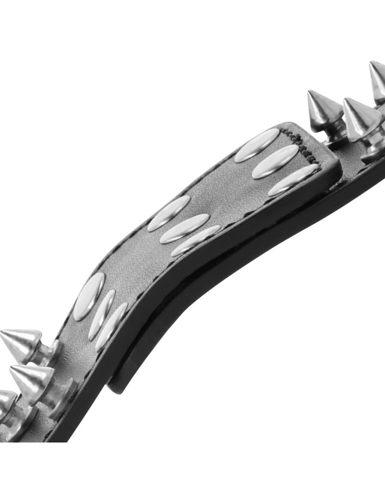 ténèbres crânes et os menottes à pointes noires_3