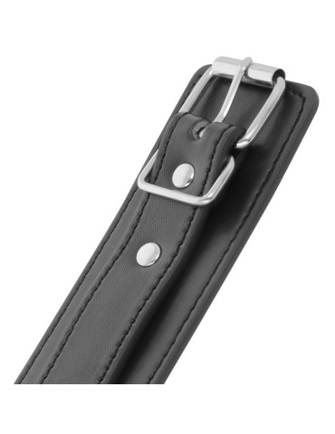 menottes réglables noir foncé avec double bande de renfort_3