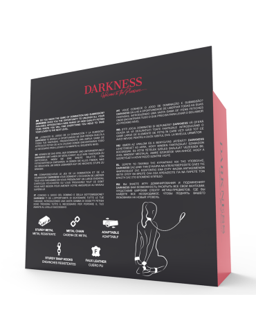 menottes obscurité et collier en cuir noir_11