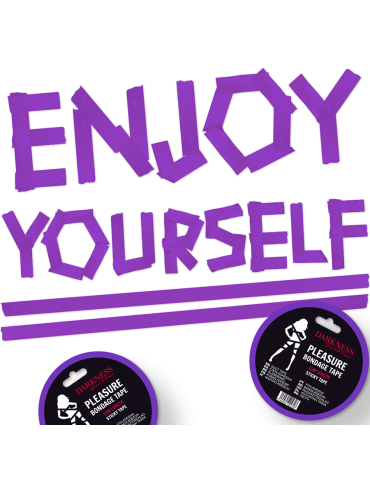 bande de bondage obscurité lilas 15m