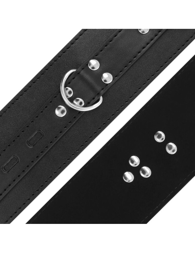 menottes en cuir noir dark ness_3
