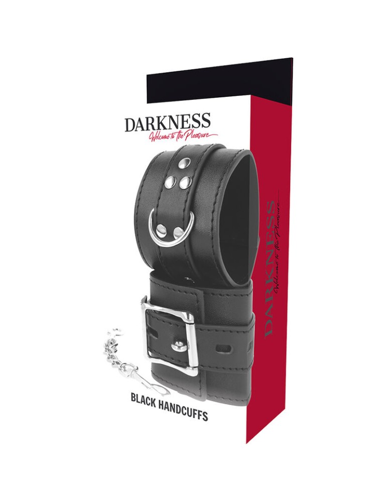 menottes en cuir noir dark ness_5
