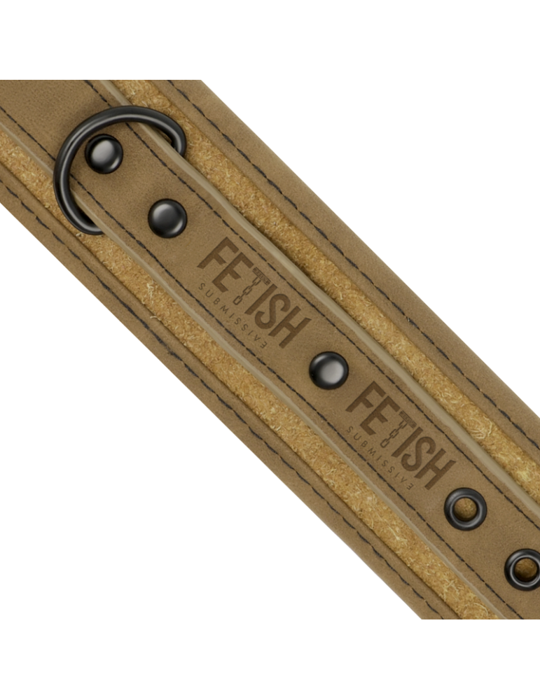 menottes d'origine soumise fétiche cuir vegan_4