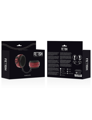 fétiche soumis menottes dans la pièce sombre cuir vegan_8