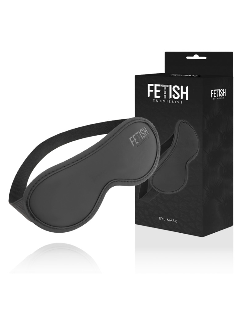 masque en cuir vegan soumis fétiche ii