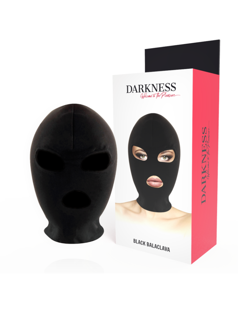 obscurité bdsm masque soumission bouche et yeux noirs