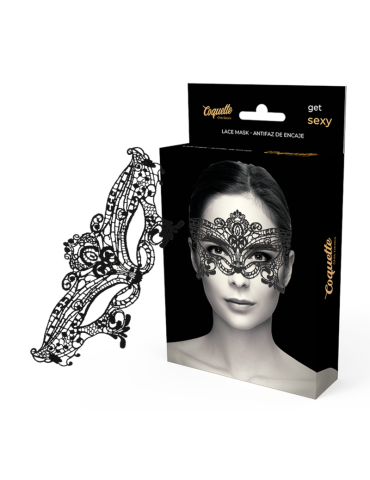 masque pour les yeux en dentelle noire coquette chic desire