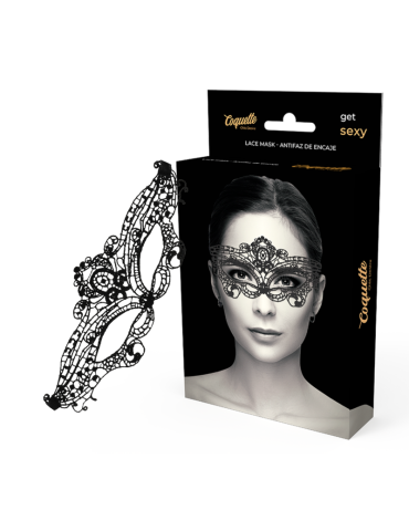 masque pour les yeux en dentelle noire coquette chic desire