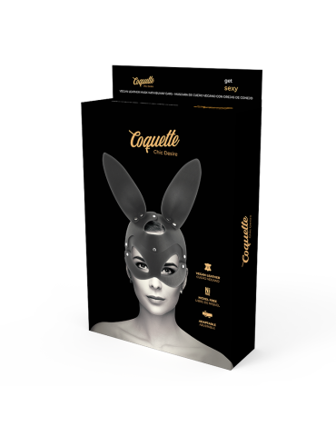 masque coquette en cuir vegan avec oreilles de lapin_5
