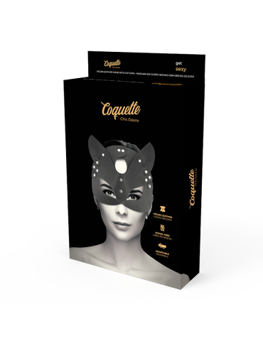 masque coquette en cuir vegan avec oreilles de chat_5