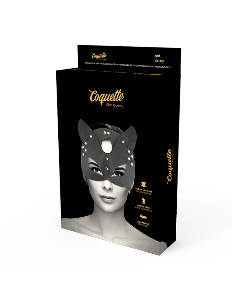 masque coquette en cuir vegan avec oreilles de chat_5