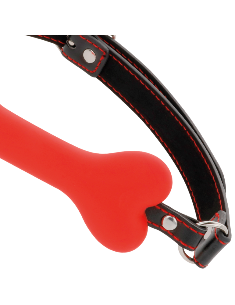 obscurité silicone bâillon os rouge_3