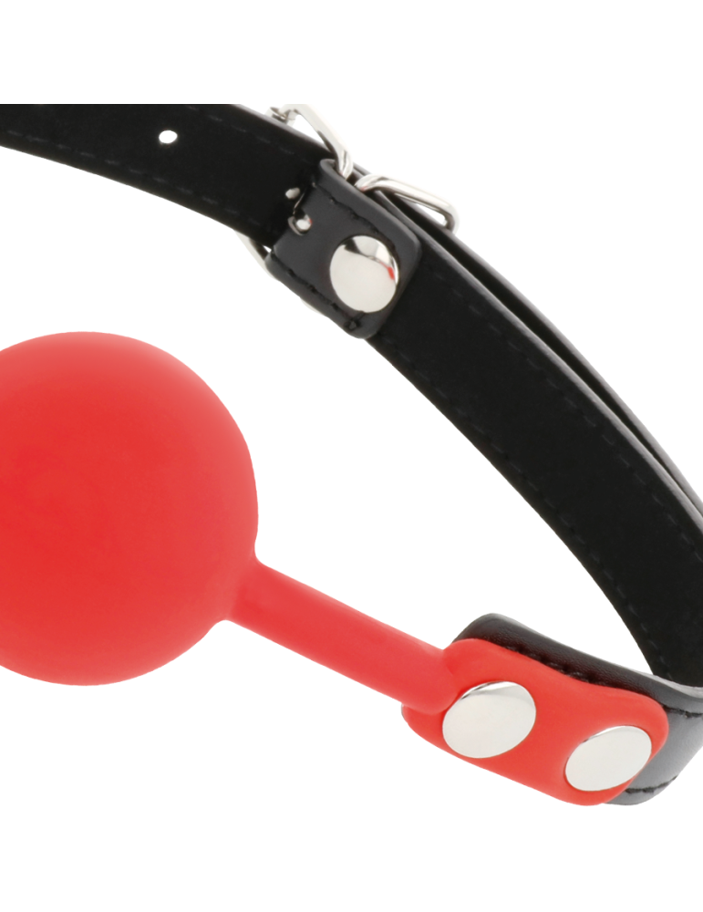 noir silicone bâillon rouge_3