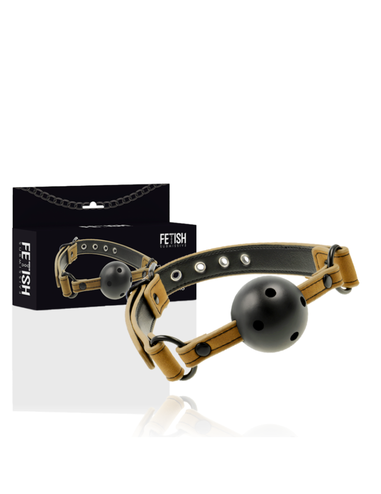 fétiche soumise origine respirant bâillon