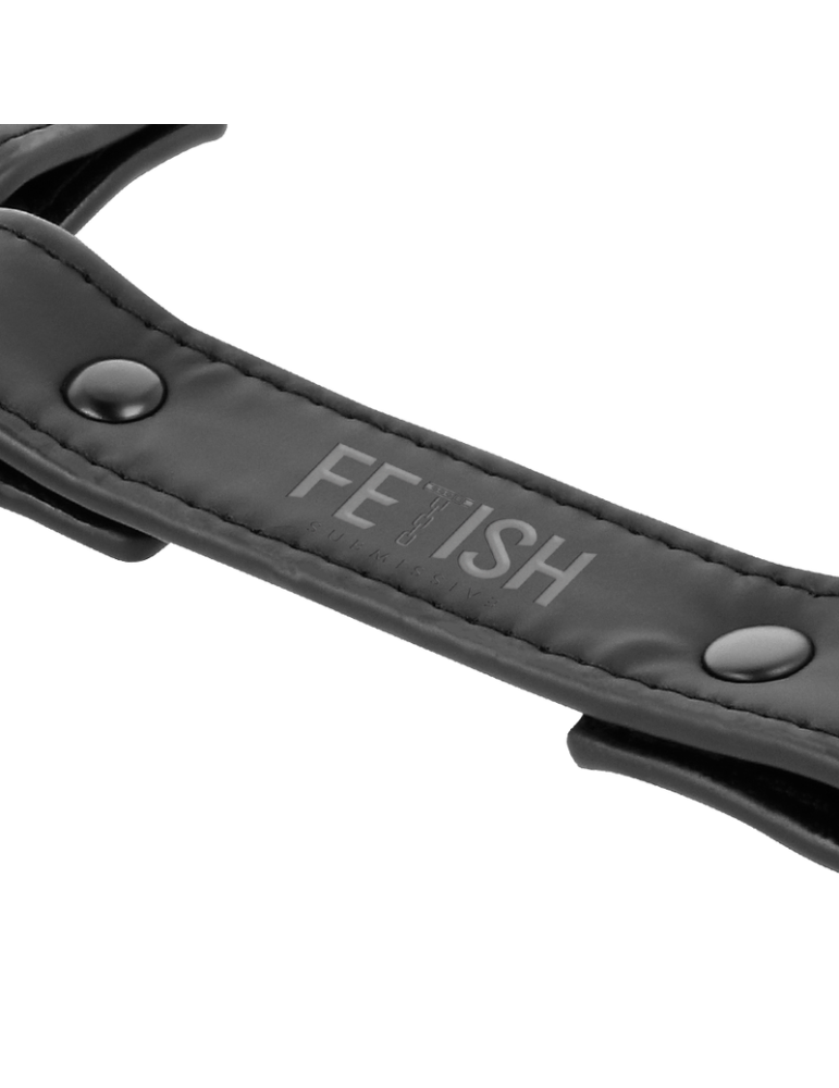 fétiche soumis union menottes cuir végétalien_3