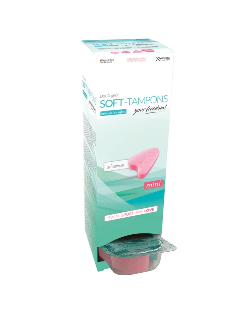 soft-tampons tampons originaux mini love / 10 u.